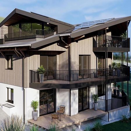 Bergzeit Apartments Right On The Ski Slope ザールバッハ・ヒンターグレム エクステリア 写真