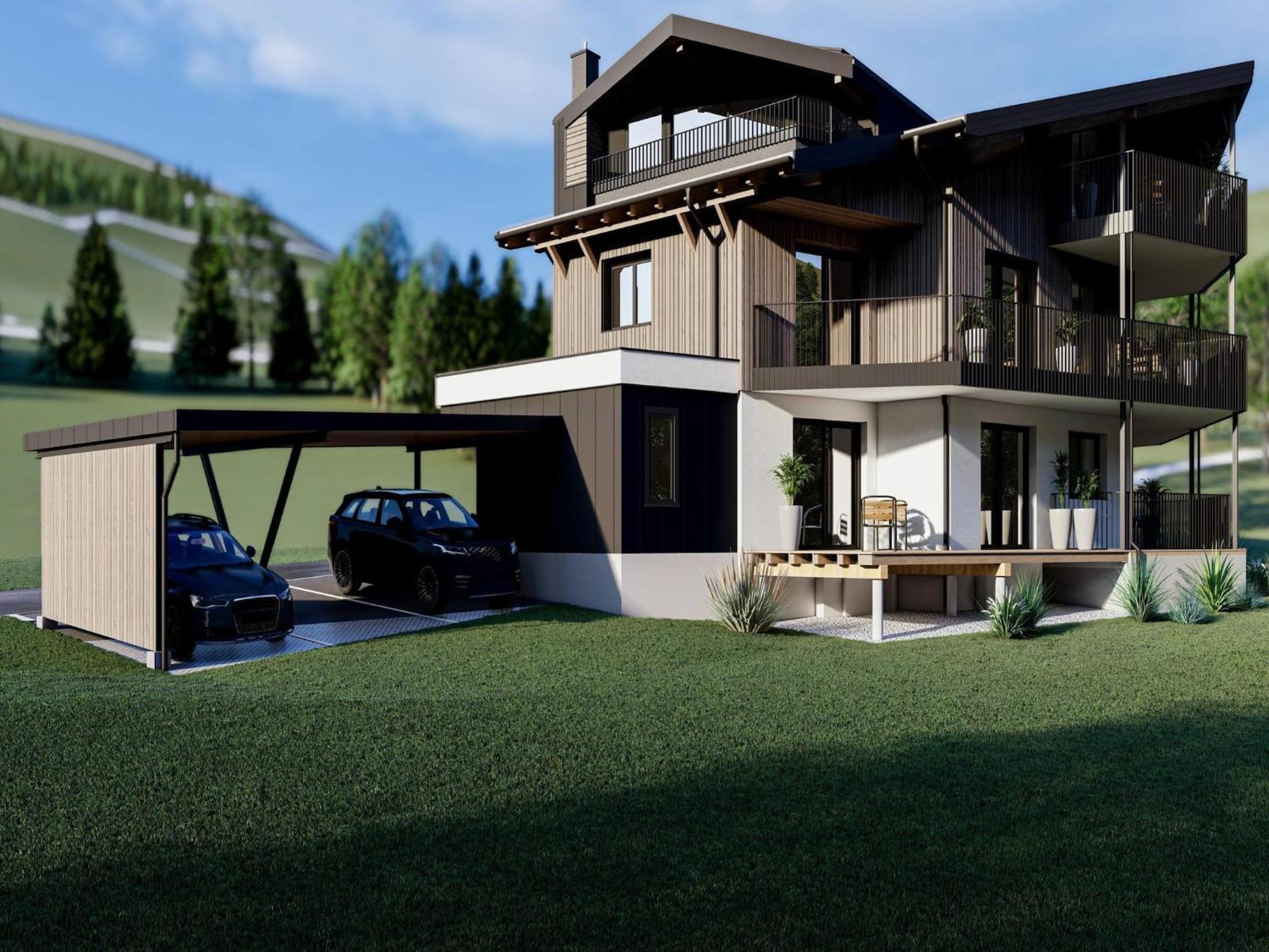 Bergzeit Apartments Right On The Ski Slope ザールバッハ・ヒンターグレム エクステリア 写真