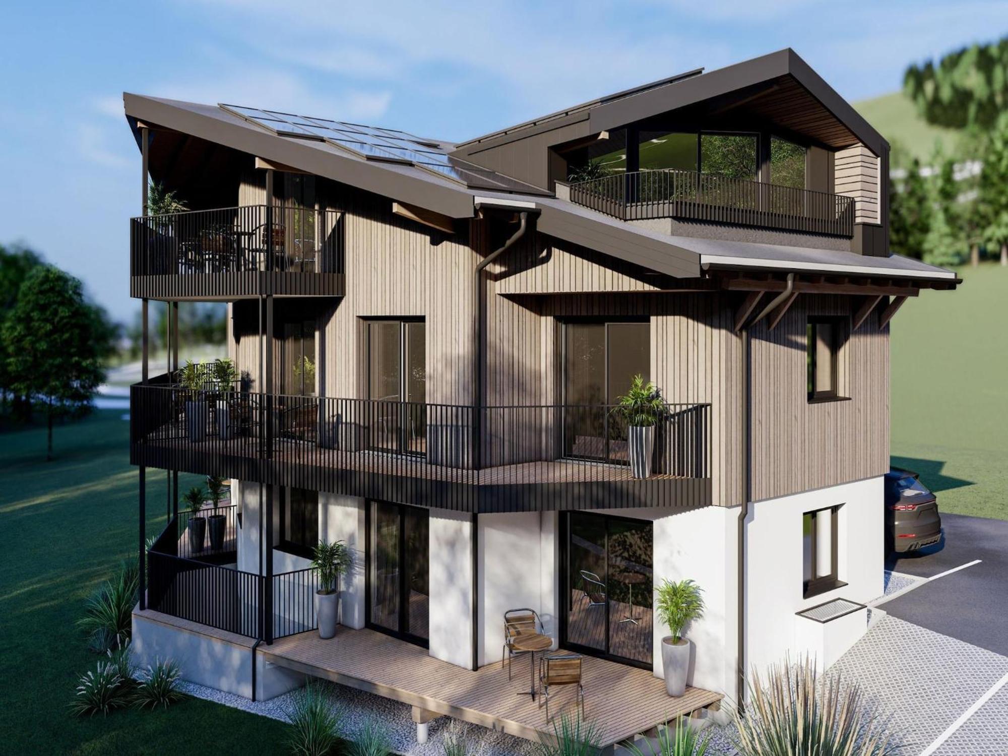 Bergzeit Apartments Right On The Ski Slope ザールバッハ・ヒンターグレム エクステリア 写真