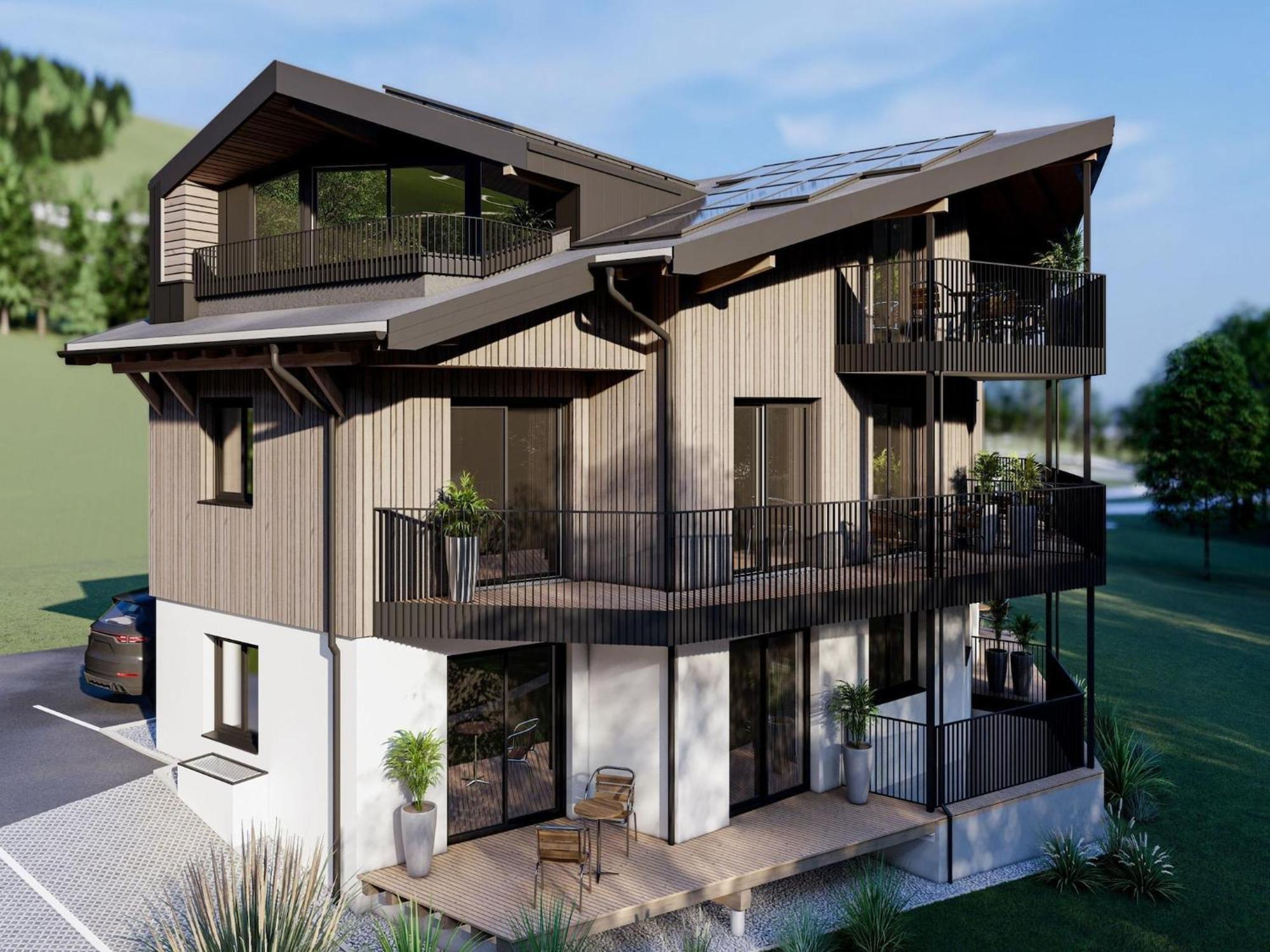 Bergzeit Apartments Right On The Ski Slope ザールバッハ・ヒンターグレム エクステリア 写真