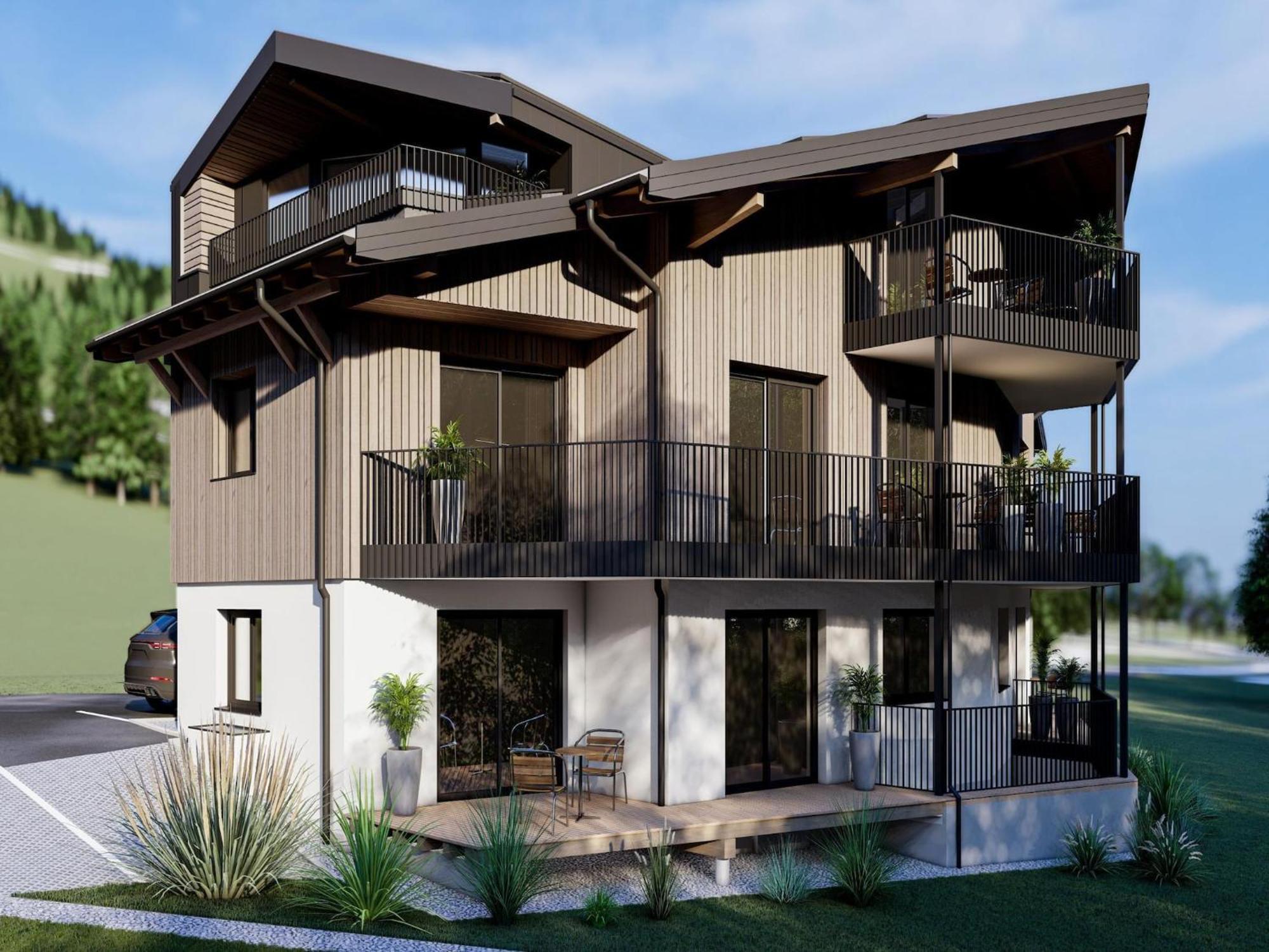 Bergzeit Apartments Right On The Ski Slope ザールバッハ・ヒンターグレム エクステリア 写真